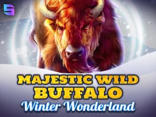 Majestic Wild Buffalo: Winter Wonderland